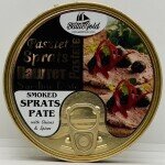 Baltic Gold Smoked Sprats Pate 160g.