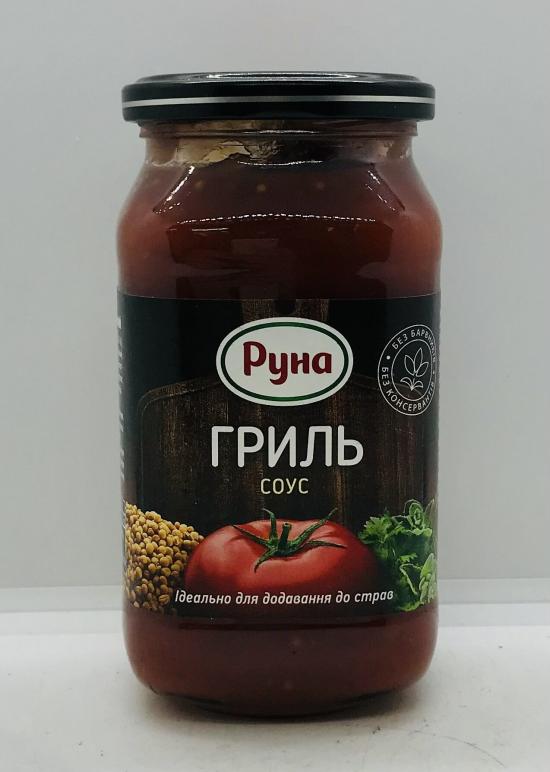 Runa Sauce Grill 485g.