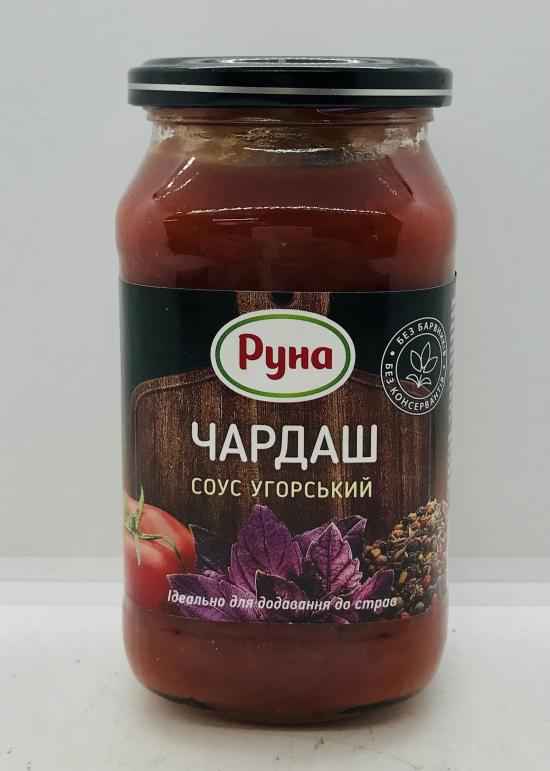 Runa Sauce Chardash Hungarian 485g.