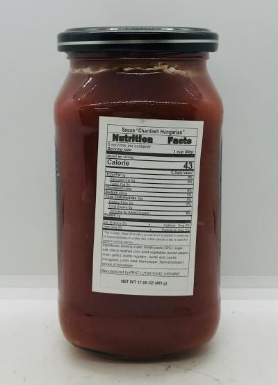 Runa Sauce Chardash Hungarian 485g.