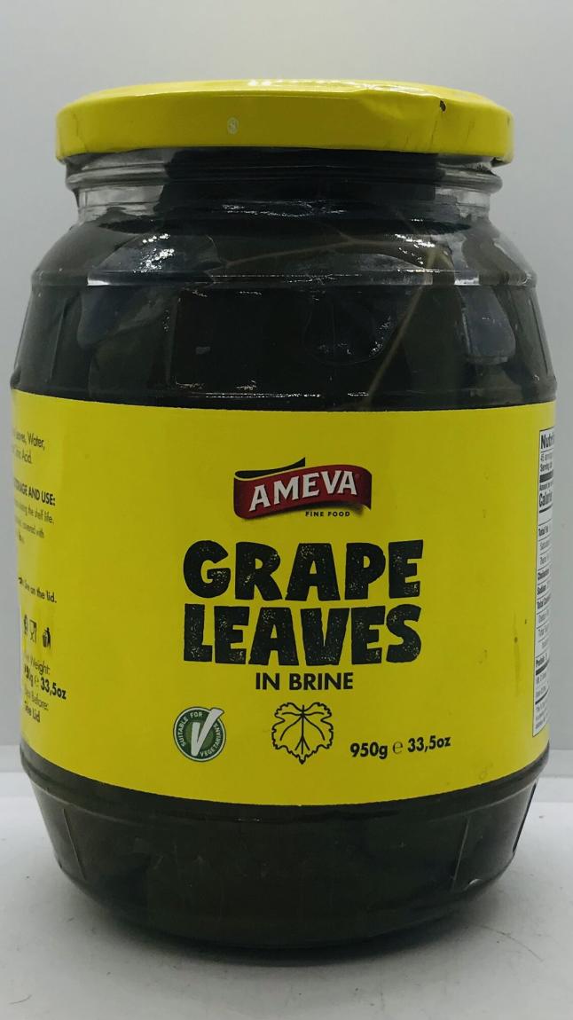 Ameva Grape Leaves 450g.