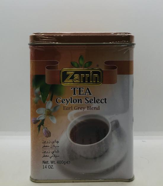 Zarrin Ceylon Select Tea Earl Grey 400g