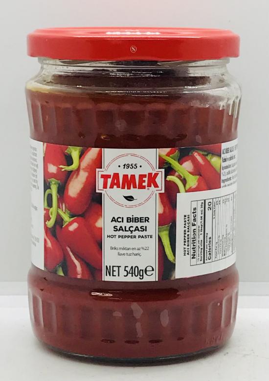 Tamek Hot Pepper Paste 540g.