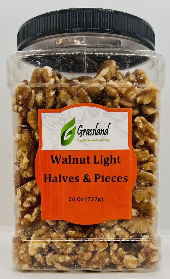 Grassland Walnut Light Halves & Pieces 737g.