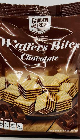 Garden Fresh Waffers Bites Chocolate 250g.