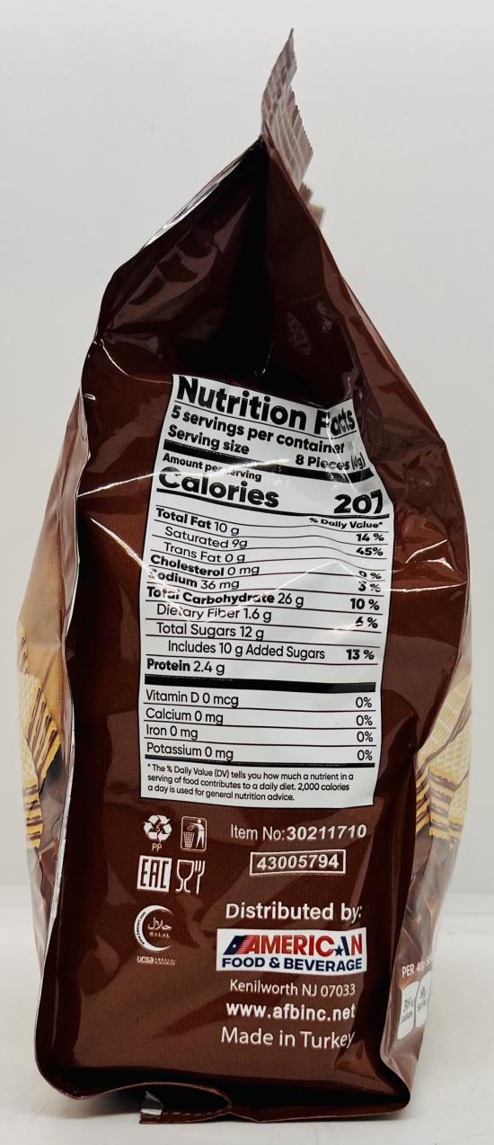 Garden Fresh Waffers Bites Chocolate 250g.