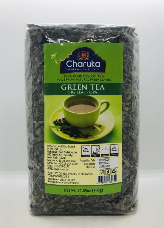 Charuka Green Tea Big Leaf - Opa 500g