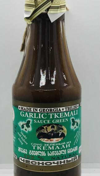 Golden Fleece Garlic Tkemali Sause Green 550g.