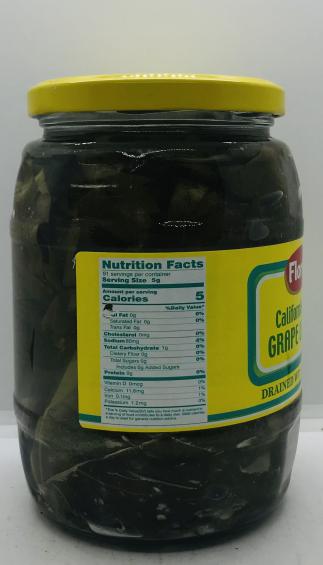 Floria Grape Leaves California Style 400g.