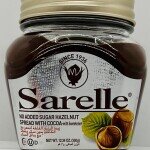 Sarelle Hazelnut no added sugar 350g.