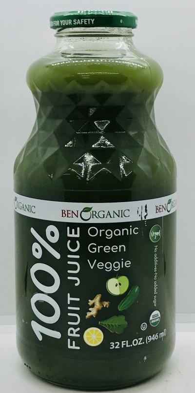 Ben Organic Green Veggie 946ml.