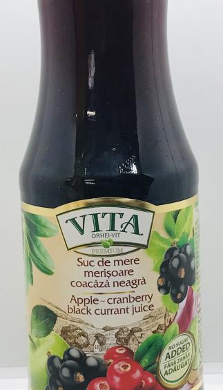 Vita Orhei-Vit Apple-Cranberry- Blackcurrant 1L.