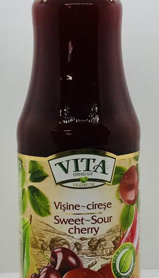 Vita Orhei-Vit Sweet-sour Cherry Nectar 1L.