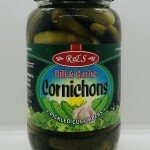 Reis Dill & Garlic Cornichons 946mL.