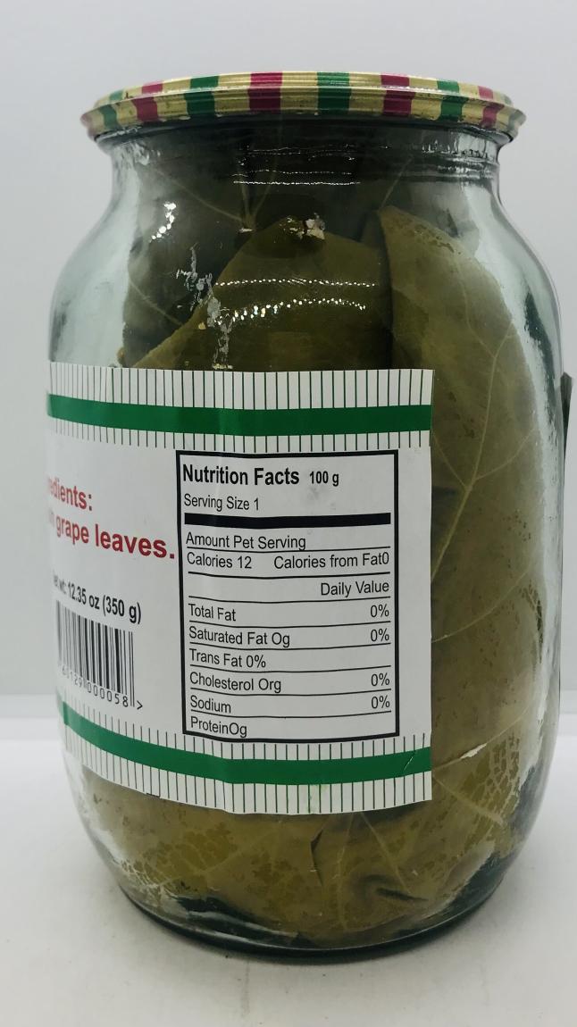 Novkhani Grape Leaves 350g.