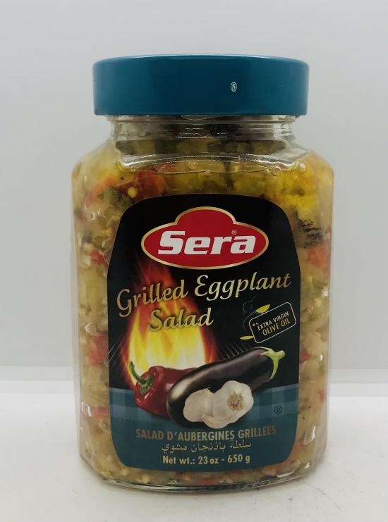 Sera Grilled Eggplant Salad 650g.