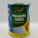 Zaat Pineapple Tidbits in Light Syrup 565g