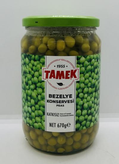 Tamek Green Peas 670g.