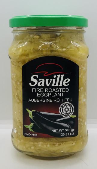 Saville Fire Roasted Eggplant 590g.