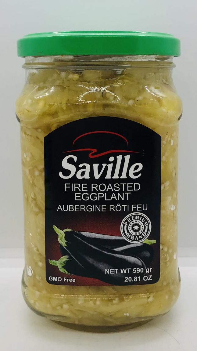 Saville Fire Roasted Eggplant 590g.