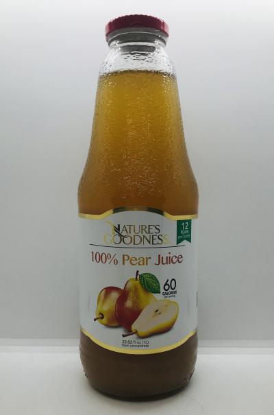 Nature's Goodness Pear Juice 1L.