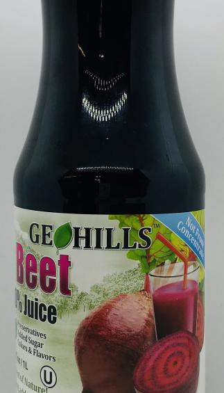 Grehills Beet Juice 1L.