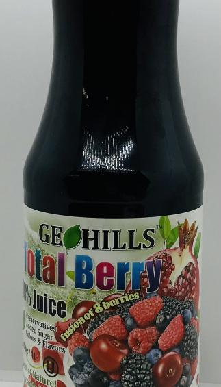 Geohills Total Berry Juice 1L.