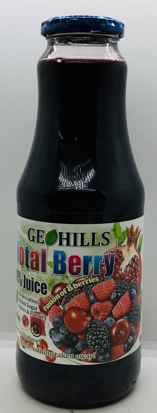 Geohills Total Berry Juice 1L.