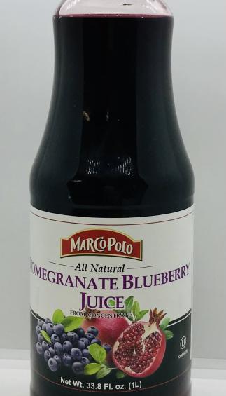 Marco Polo Pomegranate Blueberry Juice 1L.