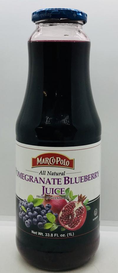 Marco Polo Pomegranate Blueberry Juice 1L.