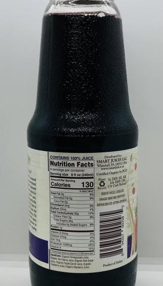 Smart Juice Antioxidant Force 1L.