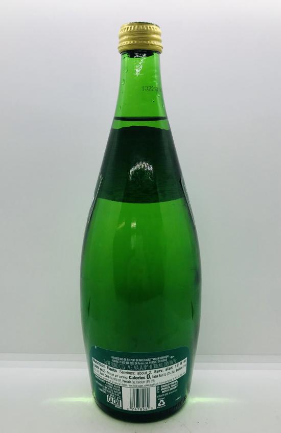 Perrier Carbonated Mineral Water 750mL.