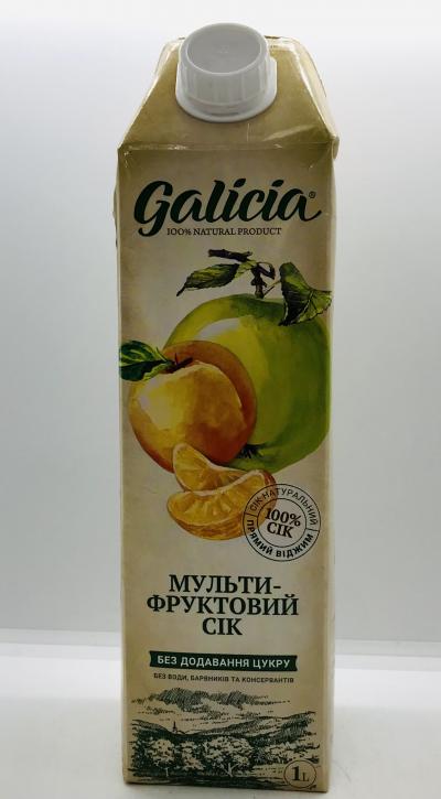 Galicia Multifruit Juice 1L.