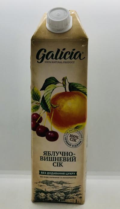 Galicia Apple-Cherry Juice 1L.