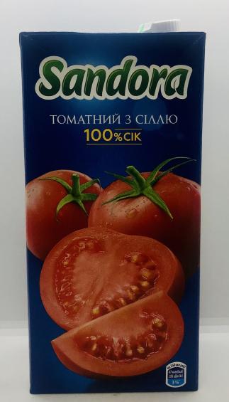 Sandora Tomato Juice 1L.