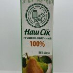 Nash Cik Pear-Apple Juice from Concentrate 0.95L.