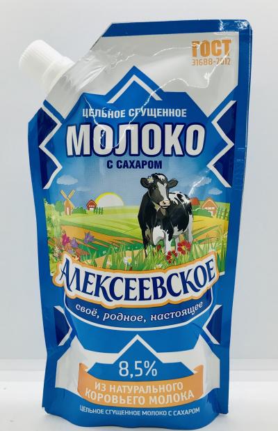 Alekseevskoe Sweetened Condensed Milk 270g