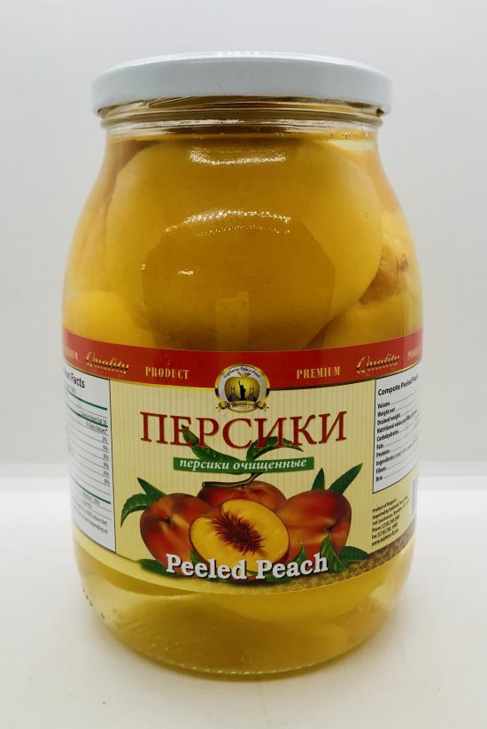 Compote Peeled Peach 1020g