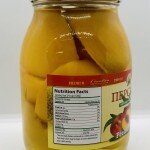 Compote Peeled Peach 1020g