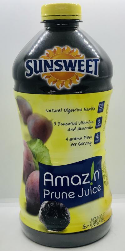 Sunsweet Amazin Prune Juice 1.89L.