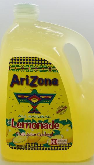 AriZona Lemonade 3.78L.