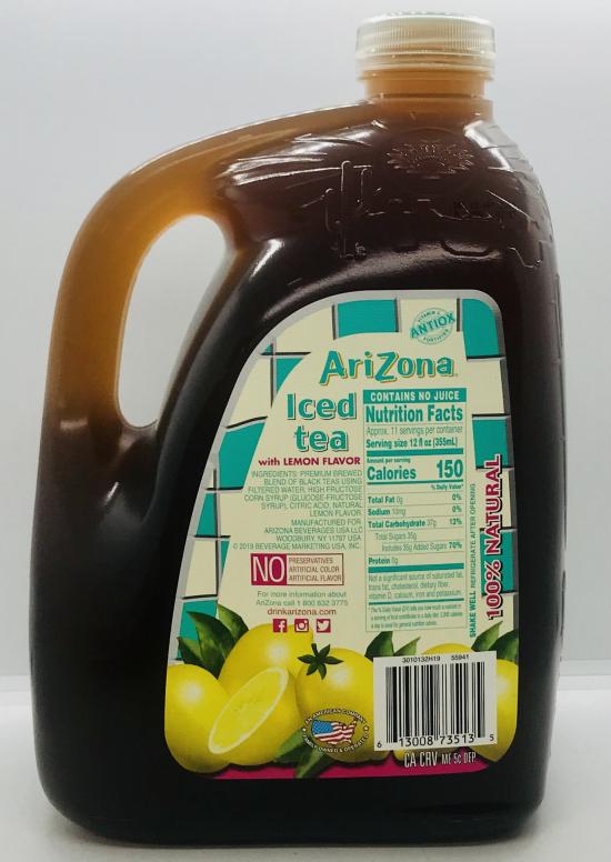 AriZona Iced Tea 3.78L.