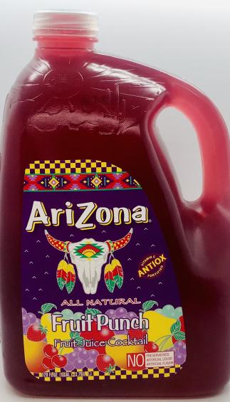 AriZona Fruit Punch 3.78L.