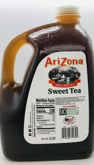 AriZona Sweet Tea 3.78L.