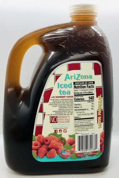 AriZona Iced Tea 3.78L.