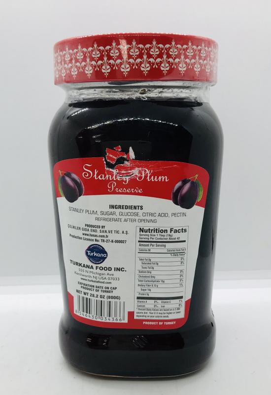 Tunas Stanley Plum Preserve 800g