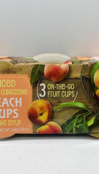 Island Choice Peach Cups in Light Syrup 281g