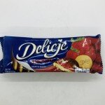 Delicje Biscuits Strawberry 147g.