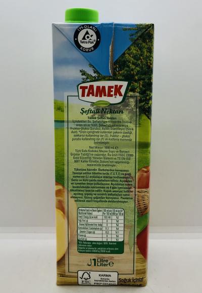 Tamek Peach Nectar 1L.