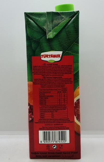 Turtamek Orange Pomegranate 1L.